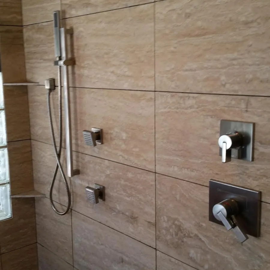 Shower fixture installation for Gas Line Repair in Dyer